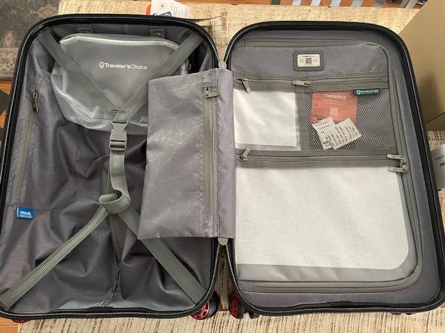 MaxPorter II Carry-On 22" Hardside Spinner Luggage - Customer Photo From FarmMom4FarmMom4