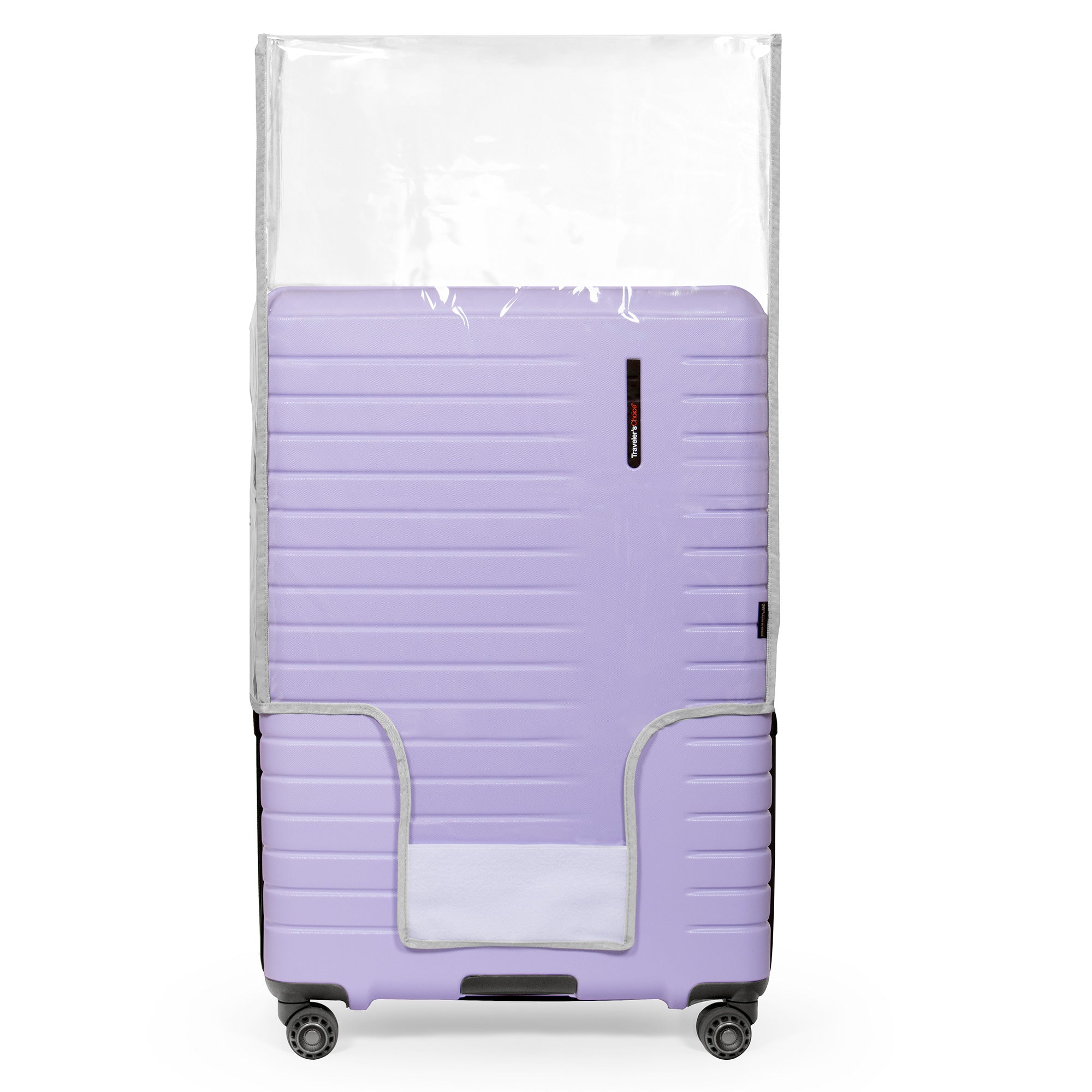 Traveler&#39;s Choice Clear Luggage Cover