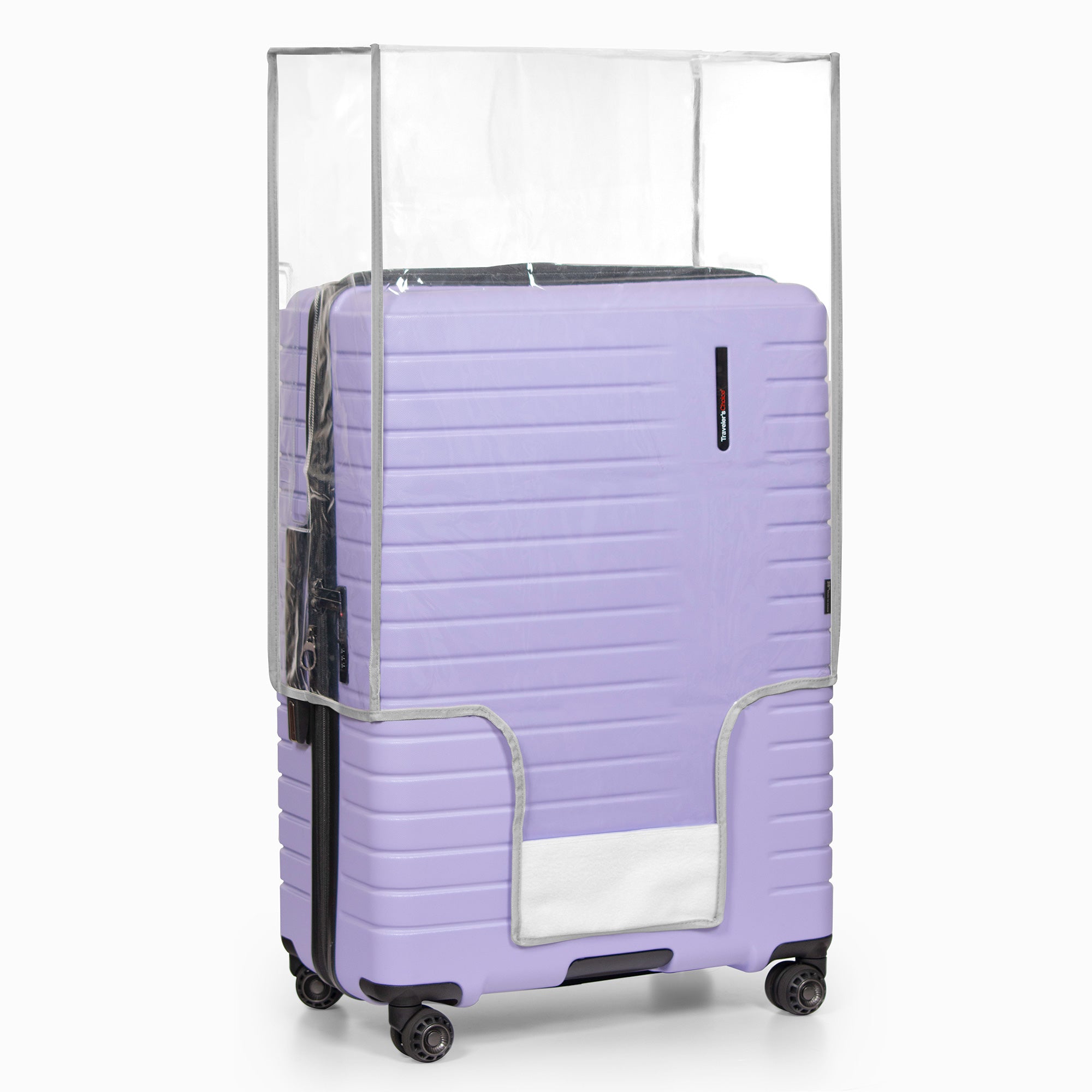 Traveler&#39;s Choice Clear Luggage Cover
