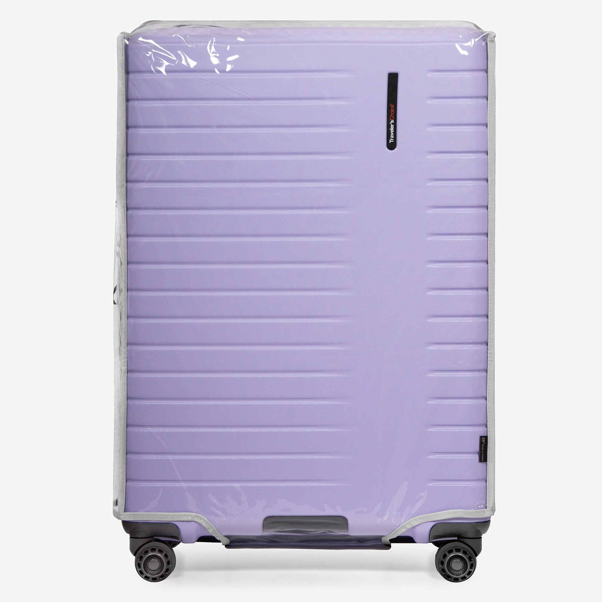 Traveler&#39;s Choice Clear Luggage Cover