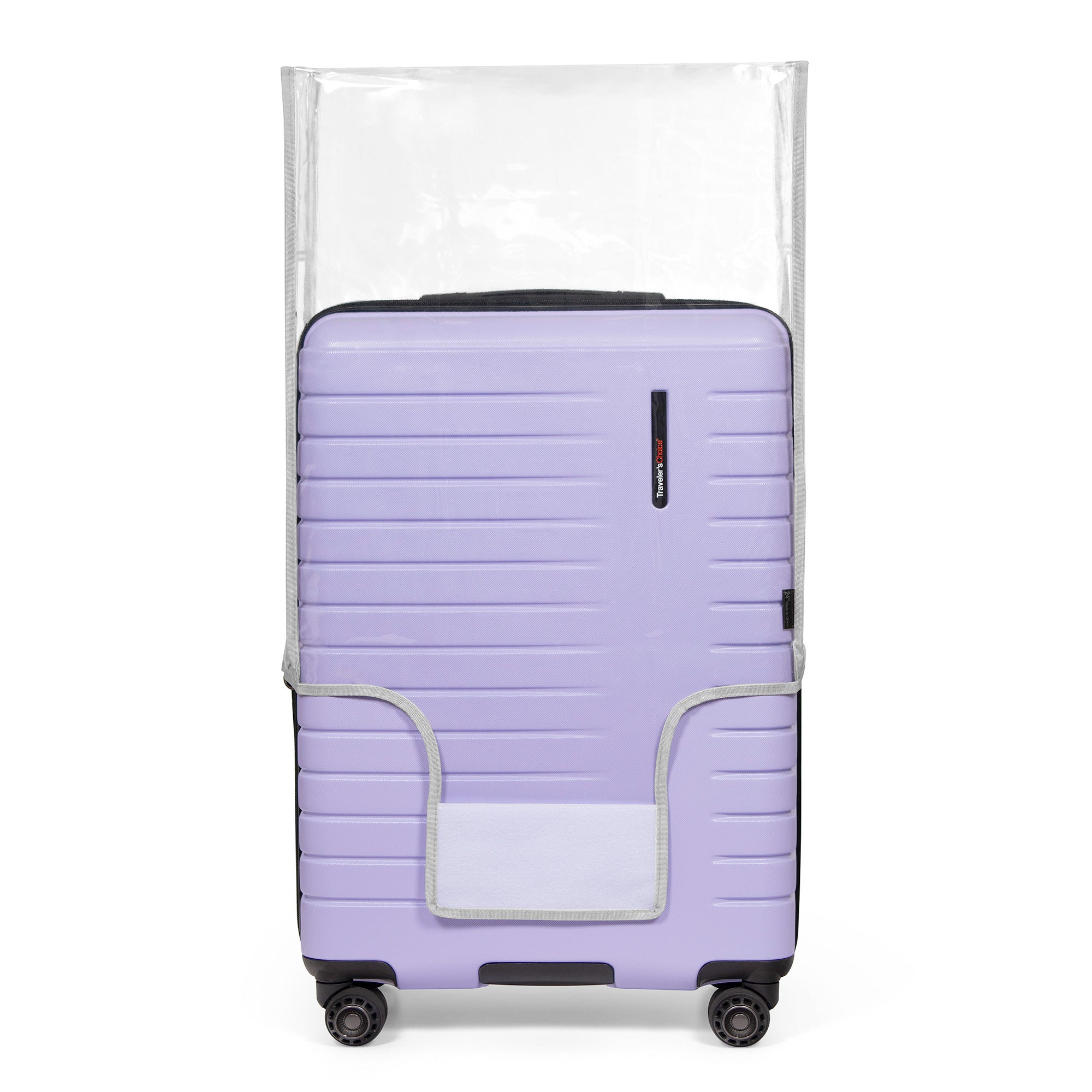 Traveler&#39;s Choice Clear Luggage Cover