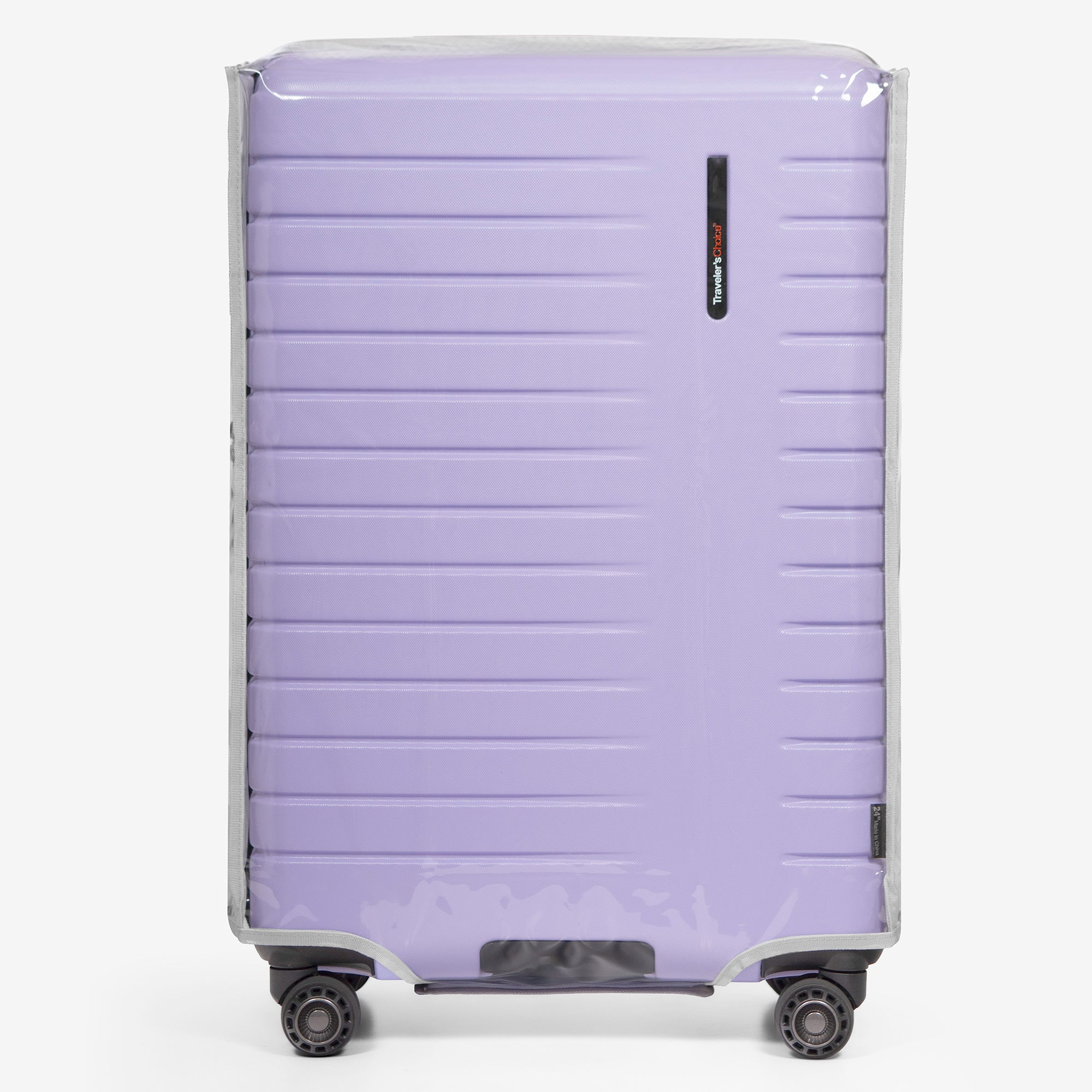 Traveler&#39;s Choice Clear Luggage Cover