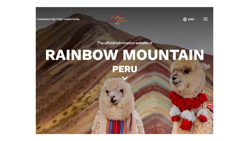 rainbow mountain website